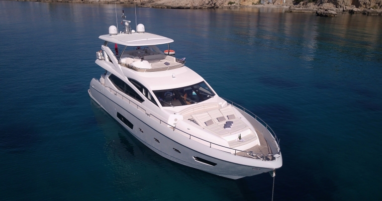 73M charter yacht