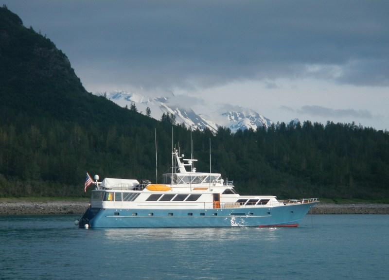 private yacht charter to alaska