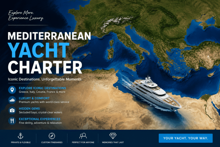 Top Things to Do During a Mediterranean Yacht Charter: Must-Visit Destinations, Hidden Gems & Luxury Experiences