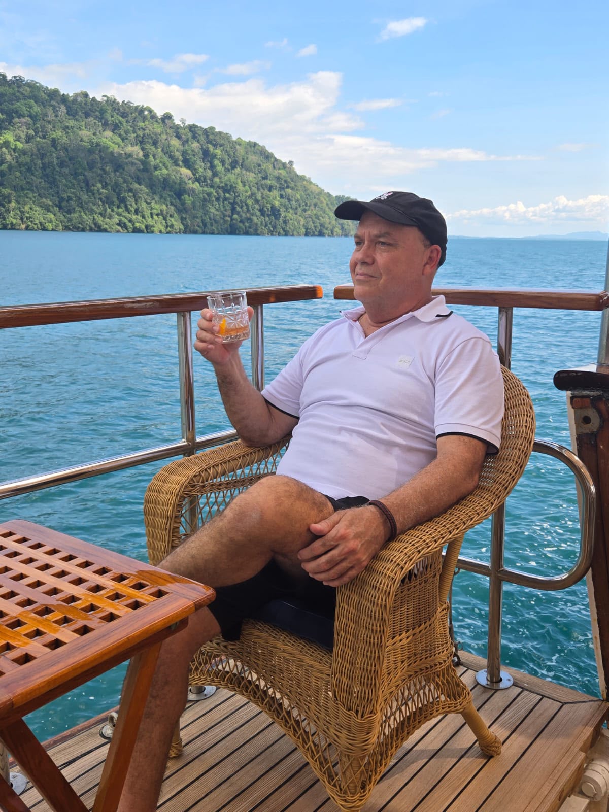 Hansel Sneed, CEO and yacht charter broker at Sneed Charters