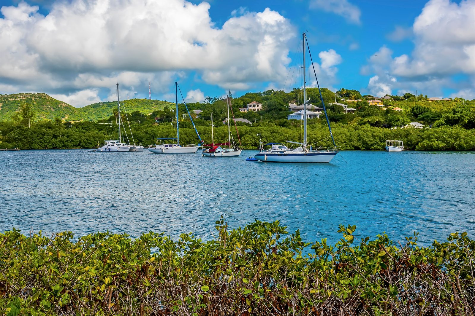 View across English Harbour, Antigua
